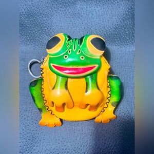New Handmade Leather Frog Coin Purse，Coin Wallet